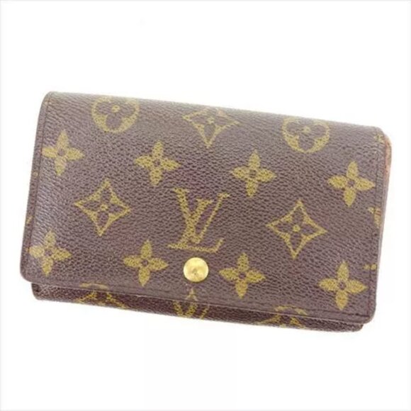 Louis Vuitton Wallet Purse Monogram Brown Woman Authentic - Picture 1 of 5